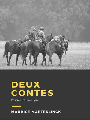 cover image of Deux contes